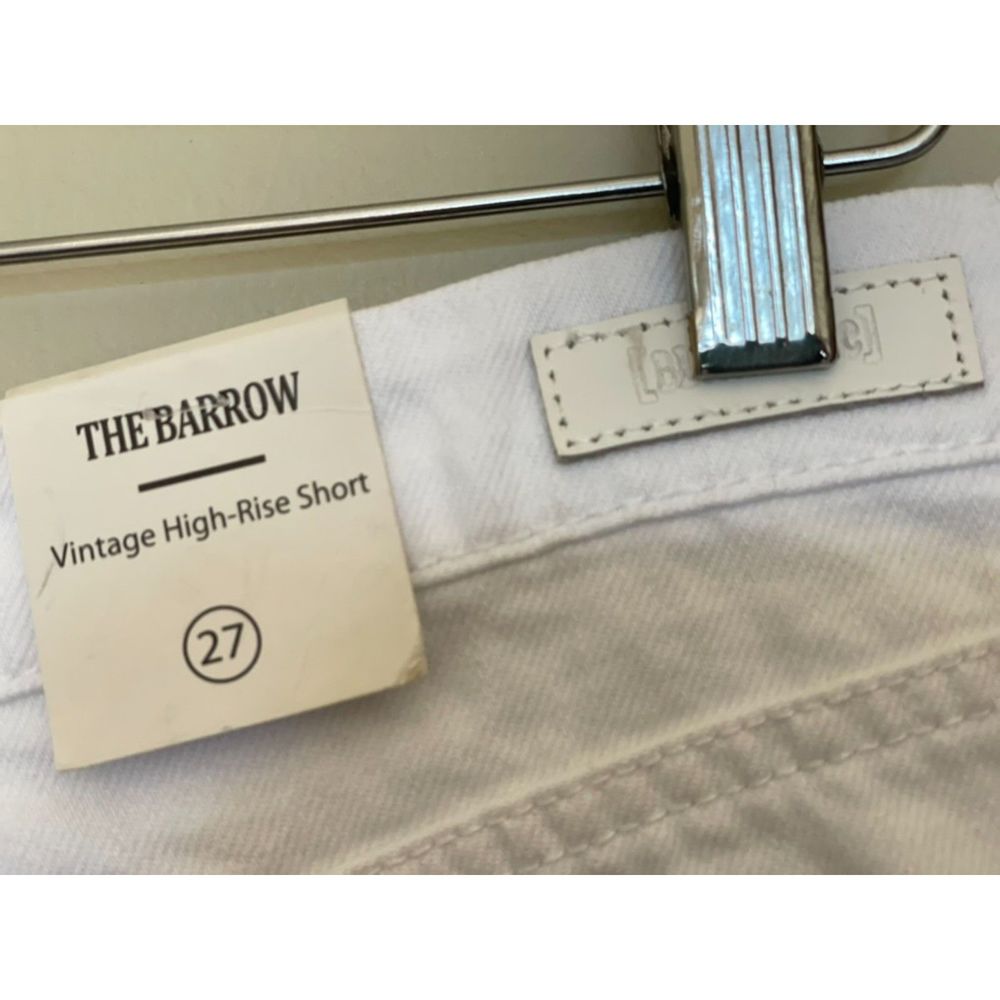 Blank NYC White Neutral Minimalist High-Rise Eyelet Shorts Size 27 NEW C42 - Picture 5 of 13